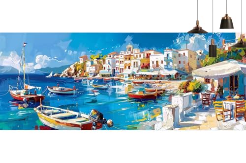 Diamond Painting Navire 5D broderie cristal grand format 50x100cm - 2