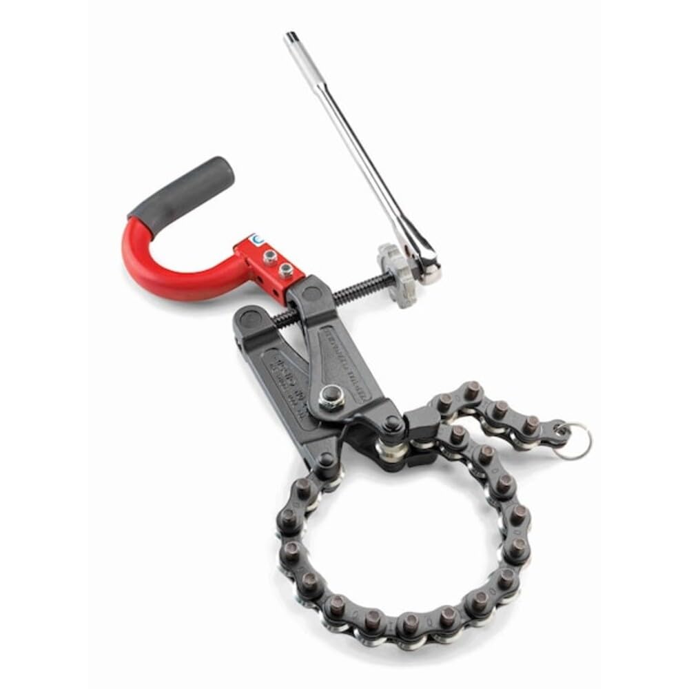 RIDGID 69982 Coupe-tubes à chaîne de chantier modèle 226, coupe-tubes à chaîne de 38,1 mm à 152,4 mm
