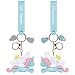 YYHMKB Kätzchen Cartoon Schlüsselanhänger Epoxy Puppe Schlüsselanhänger Anhänger Geschenk Schmuck