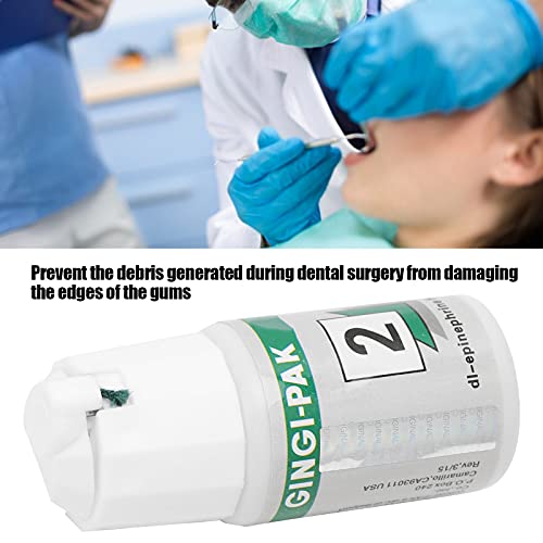 Gingival Retraction Cord, Adult Professional Dental Gingival Retraction Cord, Portable Cotton Dental Thread Accessory(2#) #TOP1
