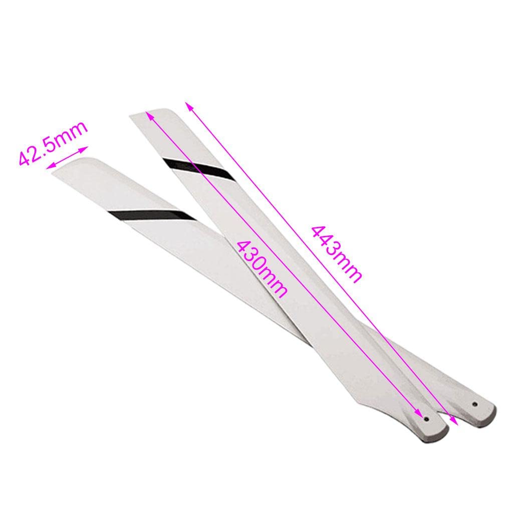 MagiDeal Hélice de Rotor Principal de Fibra de Vidrio de 430 Mm para RC