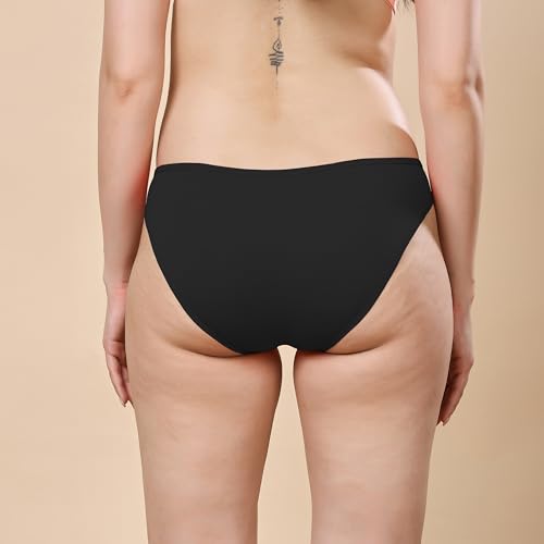 Image of London Hills Panty Set for Women Super Combed 100% Pure Cotton | Underwear for Women Combo | Seamless Panties for Woman | Lingerie for Women's Combo | Hipster Panty'| Pack of 3, Colors May Vary