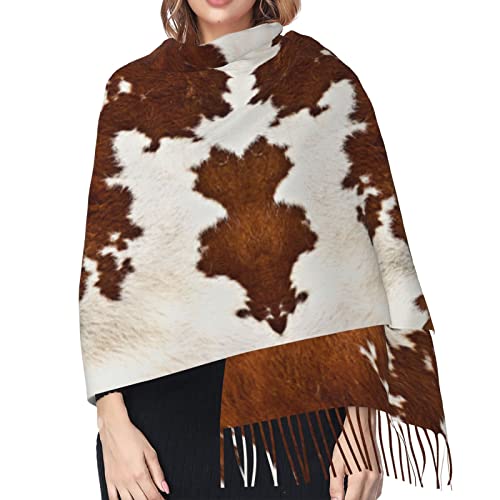 Écharpe en cuir de vache rouge et blanc PSVOD accessoire de luxe - 4