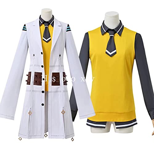 [Ｈｓｏｏｘｙ] ウマ娘 コスプレ衣装 アグネスタキオン コスプレ 勝負服 全セット SSR ウマ娘 プリティーダービー コス 舞台装 演出服 Agnes Tachyon コスチューム 変装 Pretty Derby cosplay 仮装 ハロウィン イベント 撮影 cosplay