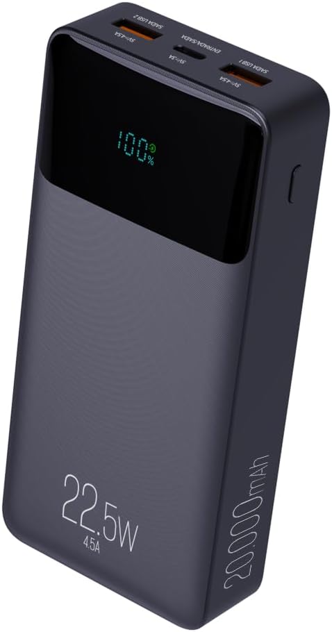 Carregador Portátil ELG PB200BK 20000mAh