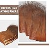Cabilock 5Pcs Simulated Palm Tree Bark Sheets 19.68X11.81Inch Artificial Palm Bark Wraps for Garden Decor Home Display Landscaping Accessories