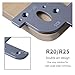 Aluminum Edge Trimming Tool for Floor Window Door DIY Home Decoration - Multifunctional Hand Tool for Smooth Edges on Furniture Cabinets(Gray)