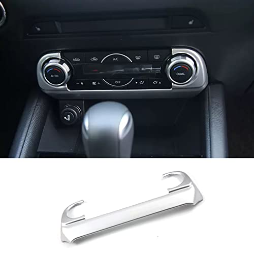 MUSOYADIマツダ CX-5 2代目 KF系 専用内装 パーツ アクセサリー エアコンベント ボタン フレーム 吹き出し口 装飾 ボタン パネル 送風口ステッカー 自動車車内アクセサリー 取り付け簡単 純正感高いガーニッシュインテリアパネル新型MAZD