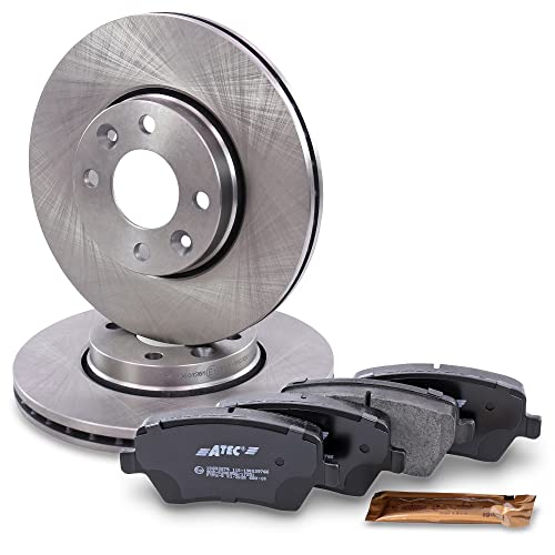 BESTPRICE Bremsenset Vorderachse inkl. Bremsscheiben Belüftet Ø 260 mm