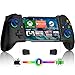 Produktbild Elegamefy Handy Controller für Android/iPhone/Switch/Oled/Switch 2, Smartphone Controller mit Programmierbarem, Aufgerüstet Joystick ohne Totzonen, Led Licht