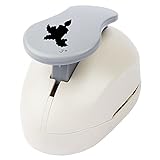 Leichte Bedienung Jumbo-Stanzer  Kerzengesteck  Motivgröße: 6,9 cm x 6,2 cm  Motiv-Locher für Papier  Geschenkanhänger, Baumschmuck & Aufleger basteln  Grußkarten für Weihnachten  Extra groß