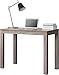 Ameriwood Home Parsons Desk, Distressed Gray Oak – Home Office Desks