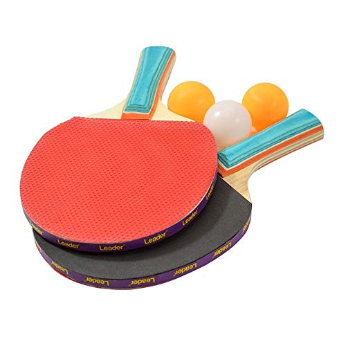 Kit Tênis De Mesa Basic Leader 249 - Vermelho