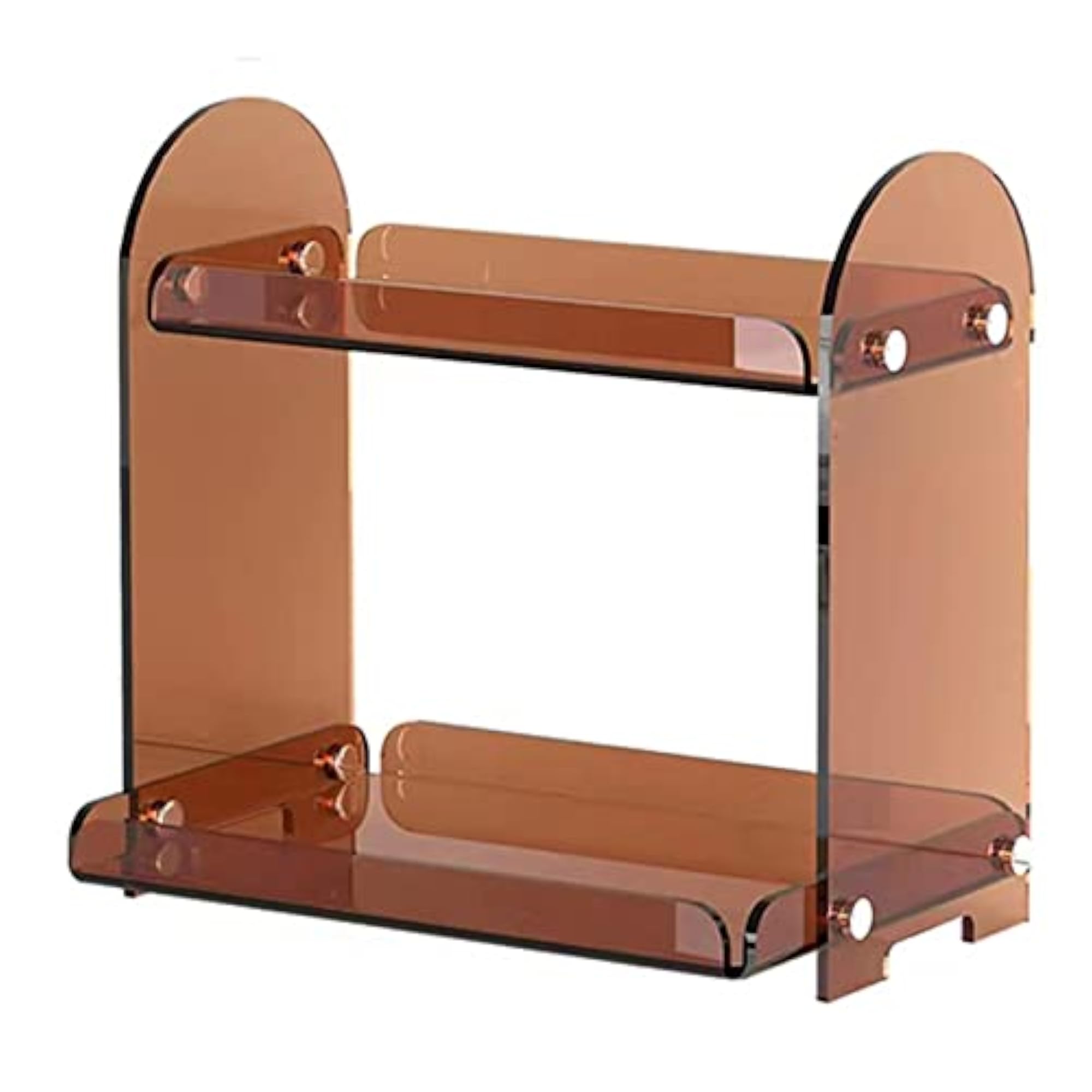 2 Tiers Makeup Perfume Organizer Display Stand Shelf