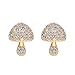 Produktbild Gespout Ohrringe in Pilz-Form, für Damen, kleines Schmuck, Weihnachten, Wecker, Hochzeit, Geburtstag, Valentinstag, Geschenk für Freundin 1.4cm*1.9cm Style B