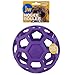 JW Pet Hol-ee Roller Dog Toy Puzzle Ball, Natural Rubber, Extra Large (7.5 Inch Diameter), Colors May Vary
