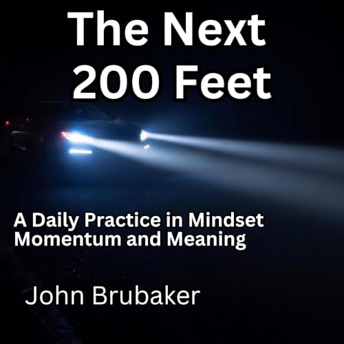Diseño de la portada del título The Next 200 Feet