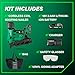 Metabo HPT 18V MultiVolt Brushless Cordless Coil Roofing Nailer Kit, 1-3/4