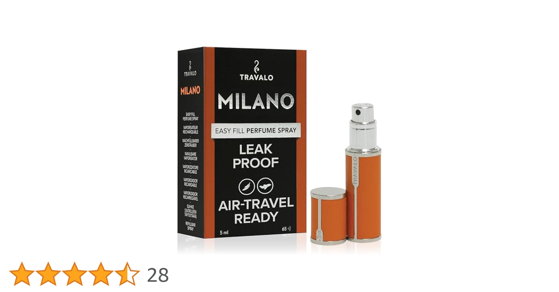 Travalo Milano HD Elegance Refill Perfume Spray