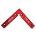 Produktbild BONNIO 4,7"x 4,7" Aluminiumlegierung 90 ° Positionierungsquadrate rechtwinklig L-Form Klemmen Holzbearbeitungswerkzeug