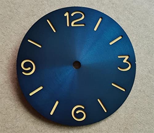 WEYFH Pièces de Montre Cadran de Montre Cadran de 39 mm Mouvement Lumineux Eta6497 ou 6498 ST3600 ou ST3621 sans Secondes Kits d'outils de réparation de Montres