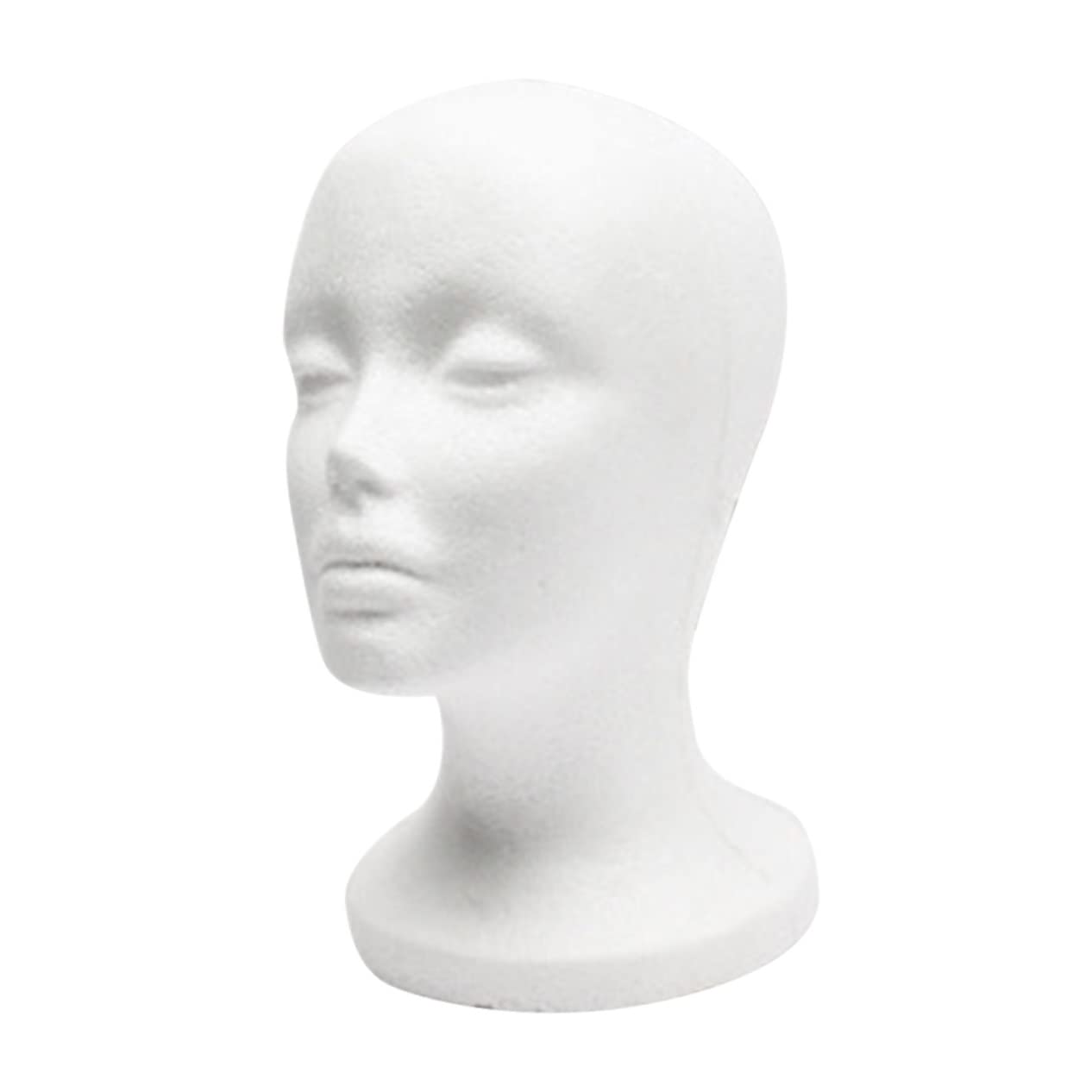 Amazon.co.jp: KESYOO マネキンヘッドモデル 白 頭部ディスプレイ