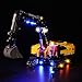 Produktbild GUDA Led Beleuchtungsset für Lego 42121 Technic Heavy-Duty Excavator, Led Beleuchtung Kompatibel mit 42121 (Ohne Lego Set)
