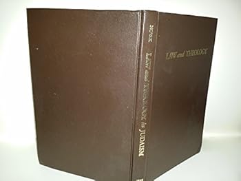 Hardcover Law and Theology in Judaism Book