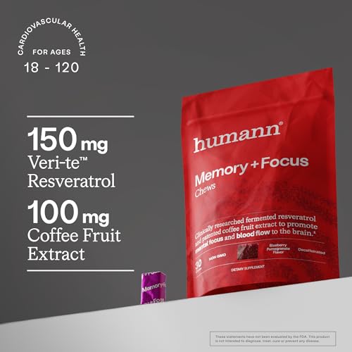 HumanN Memory + Focus Chews