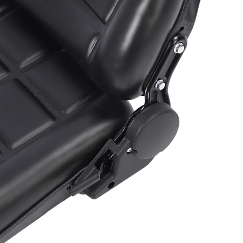 Siège de Chariot élévateur Universel, Cuir PVC Haute Résistance, Conception Ergonomique, Siège D'appui Réglable à 180 °, Installation Facile pour Tracteur, Tondeuse, Chargeur de