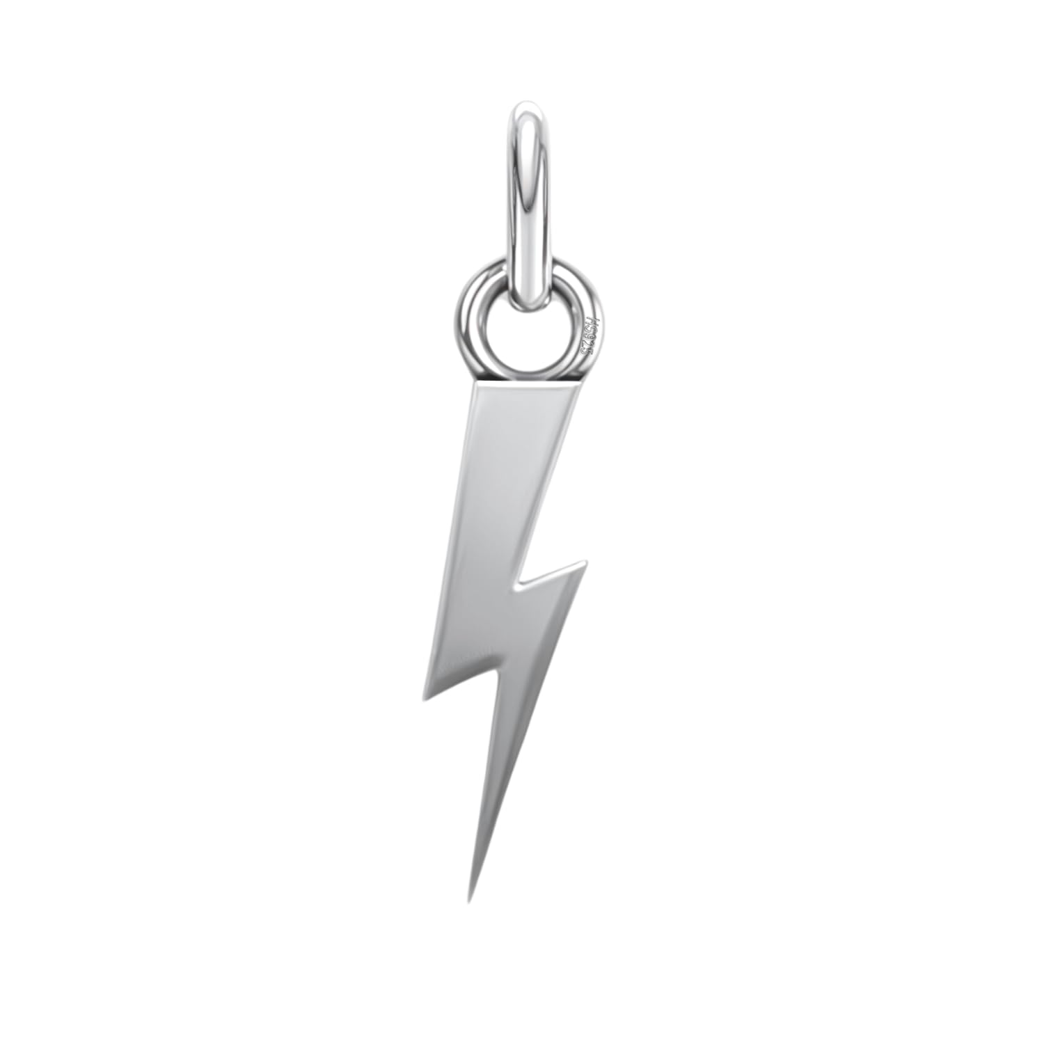 HighSpark Lightning Bolt Pendant for Women | 92.5 Sterling Silver & Stunning Shine | Lovely Gift - Silver