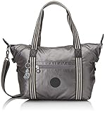 Reißverschluss Kipling Damen Art Tornistertasche Schwarz (Carbon Metallic)