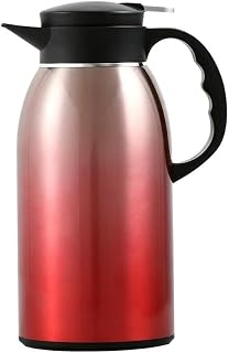2,2L Edelstahl Iso 2,2L Edelstahl Iso 2,2L Edelstahl Iso | Lierkanne Für Vakuum Kaffeekanne Auslaufsicher Warm Kalt Bis 36H Für Büro Haushalt Gradient Schwarz