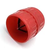 Wakaka Inner-Outer Reamer, 3/16" to 1-1/2" PVC Pipe Reamer, Burr Remover for PVC Tubing, Tubing Cham