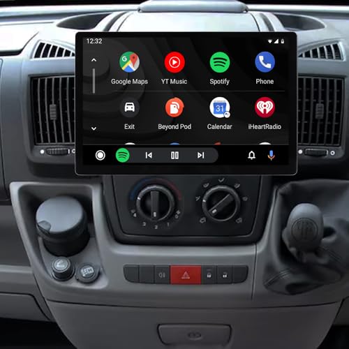 Autoradio Android 15 avec grand écran 2K pour transformer vos trajets en camping-car Ducato