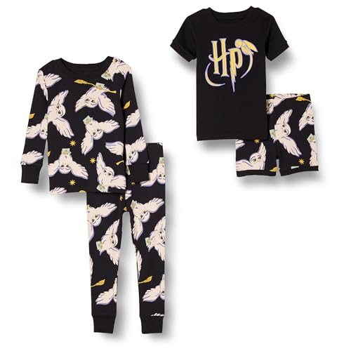 Amazon Essentials Unisex Babies, Toddlers and Kids' Snug-Fit Cotton Pajama Sleepwear Sets