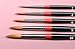 Loew Cornell Golden Taklon Brushes 2 ultra round 7020