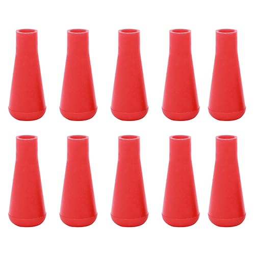 Shurhome 10 Pcs Soft Rubber Arrowheads Archerys Hunting Game Practice Tip Game Practice Tip for Outdoor