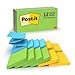 Post-it Pop-up Notes, America’s #1 Favorite Sticky Note, 3 in x 3 in, Jaipur Collection, 12 Pads/Pack (R330-12AU)