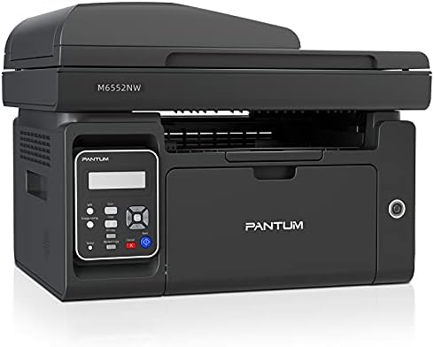 Pantum M6552NW Monochrome Laser Multifunction Printer with Wireless Networking Mobile Printing Large Paper Capacity