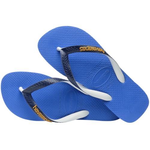 Havaianas Kids Top Mix Flip Flops - Kid's Multicolored Sandals - Blue Star, 10C Little Kid2