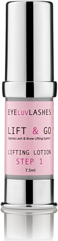 Lash Lifting Brow Lamination Express System Vegan Cruelty Free (NOURISHING LOTION STEP 3 (7.5ML BOTTLE), White