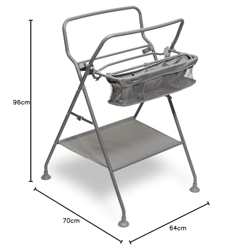 Miniatura 7 de Twistshake Soporte Plegable Para Bañera De Bebé Con Compartimentos De Almacenamiento Y Manguera De Drenaje Sin Derrames Soporte Ergonómico Ligero Y Resistente Para Bañera Patas Antideslizantes