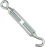 Este tensor gancho-ojo es un dispositivo necesario para tensar o colgar un peso pesado. El tensor le ayudará a tensar un alambre/cable tenso usando el efecto elástico. Este gancho de gancho para cuerda es conocido por su confiabilidad y capacidad para soportar objetos muy pesados ​​durante el funcionamiento. Simplemente puede reducir o aumentar la tensión girando para que el tensor pueda satisfacer sus necesidades