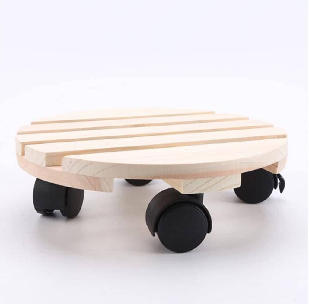 Plateau mobile pour pot de fleurs SHISHI à roues universelles