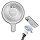 REYGEAK Gimbal Magnetic Adapter Base für Insta360 Flow 2 Pro,Aluminium Legierung Magnetic Adapter für Magsafe iPhone,Quick Release Mount mit Magnetring für Android Serie Smartphone