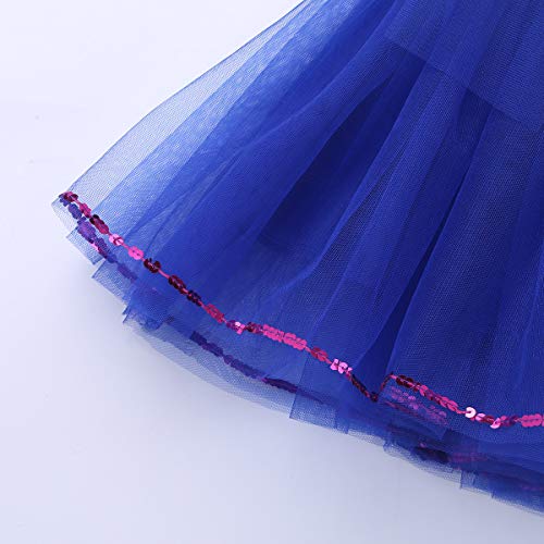 image for iEFiEL Girls Kids Ballet Tutu Dress Modern Jazz Dance Outfit Stage Per