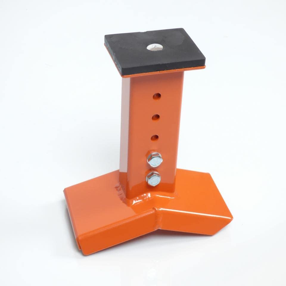 Bloque fourche orange moto cross enduro MAD Outillage transport