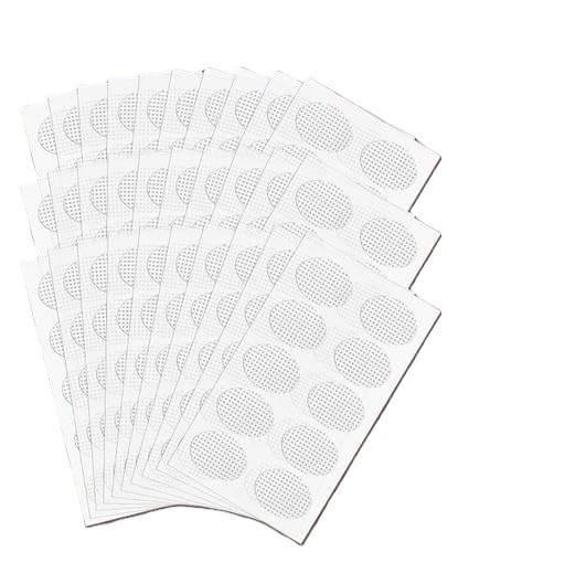Ear Lobe Support Patches 200 Pieces Invisible Adhesive Earring Lift Tape Stabilizer Pads Strong Hold Heavy Jewelry Support Use Transparent Free Size-image-0
