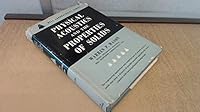 Physical acoustics and the properties of solids B0006AVL5M Book Cover